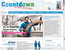 Tablet Screenshot of countdownonline.de